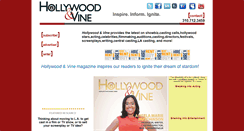 Desktop Screenshot of hollywoodvinemag.com
